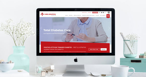 Varia Hospital Website Design Development Agency India